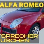 Alfa Romeo MiTo Lautsprecher tauschen