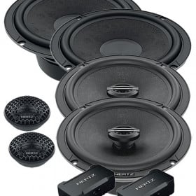 2. Hochwertige Auto Lautsprecher und Subwoofer Set von Top-Marken für besten Klang.