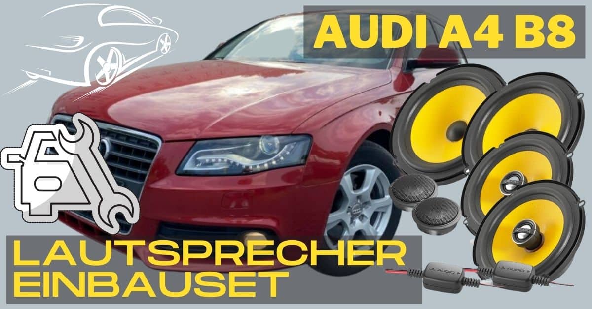 Audi A4 B8 LautsprecherSet vorne und hinten