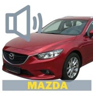 Mazda Auto-Lautsprecher