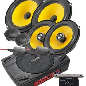 VW Beetle Bass Lautsprecher vorne und hinten 1