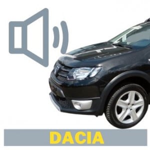 Dacia Auto-Lautsprecher