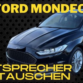 Ford Mondeo MK5 Lautsprecher austauschen Einbau Tipps1