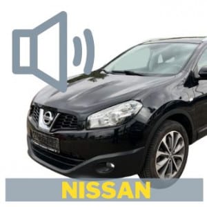 Nissan Auto-Lautsprecher
