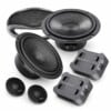 Audi A4 B6 B7 Hertz CK 165 165 mm 2-Wege-Frontlautsprecher mit 285 Watt, 4 Ohm, 93 dB Wirkungsgrad inklusive Einbauringen und Lautsprecheradapterkabeln