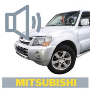 Mitsubishi Auto-Lautsprecher