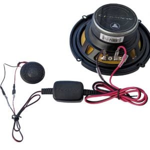 Hoher Lautsprechersatz für Auto-Subwoofer mit Verstärker und Kabelsätze passend für Car Hifi-Systeme.