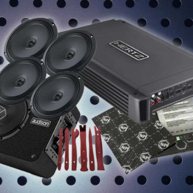 Fiat 500 Sound Upgrade mit 760 Watt
