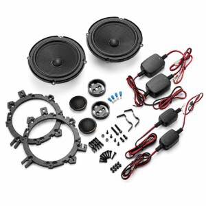 JL Audio C1-650se Lautsprecherset mit 165-mm-Tieftönern, Hochtönern, Frequenzweichen, Einbauringen und Montagematerial