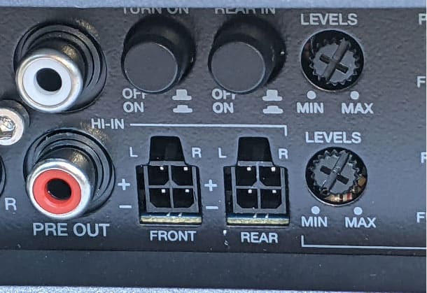 Adaptateur Haut-Vers-Bas Audioproject A111 - Convertisseur Signal Auto Radio Vers RCA Pour Ampli Et Subwoofer