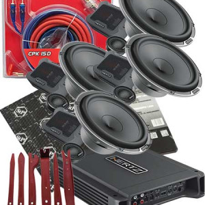 Audi A4 B8 8K Sound Upgrade Hertz 2000 Watt Max