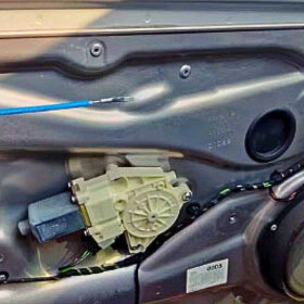 Mercedes E Klasse W210 Lautsprecher tauschen Tuer abbauen