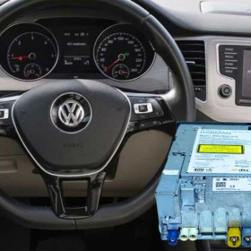 VW Golf VII Aktivsubwoofer oder Endstufe anschliessen