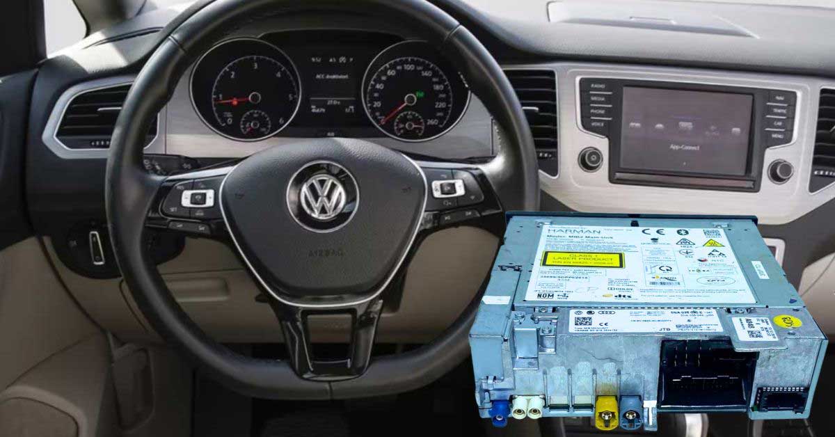 VW Golf VII Aktivsubwoofer oder Endstufe anschliessen