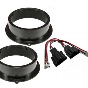 Audi A4 B9 Lautsprecherringe und Adapterkabel für die hinteren Türen