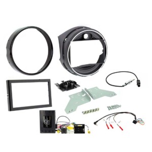 BMW Mini F55 F56 2013-16 Lenkradfernbedienung Radio Navigation Einbauset 2-DIN