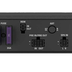 Hertz CP 1.2K CENTO Mono Verstaerker Seite Sicherungen Anschluesse