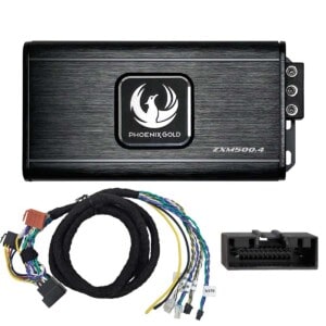 Phoenix Gold ZXM500.4 Verstärker aus dem ZXMPF3 Plug-and-Play Power Up Kit für Ford ab 2010