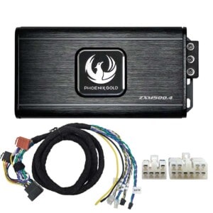 Phoenix Gold ZXM500.4 Verstärker aus dem ZXMPT1 Plug-and-Play Power Up Kit für Toyota