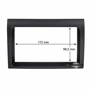 Citroen Fiat Opel Peugeot 2 DIN Radioblende Masse