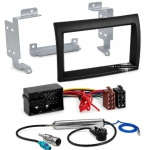 Opel Movano Cargo C 2 DIN Radioblende mit Radio- Antennenadapter