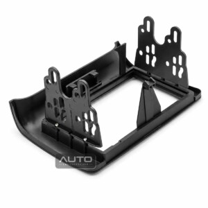 Audi TT 8J 2 DIN Radioblende Schwarz 2006 2014 Rueckseite Ansicht