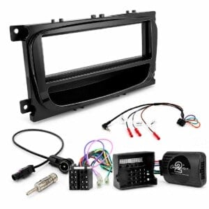 Ford Galaxy Transit 1 DIN Radioblende schwarz oval LFB CAN-BUS