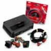 Hertz CP 5.1K Fünfkanal-Endstufe mit Kabelsatz für Audi Q3 8U Sound Upgrade 2011–2018.