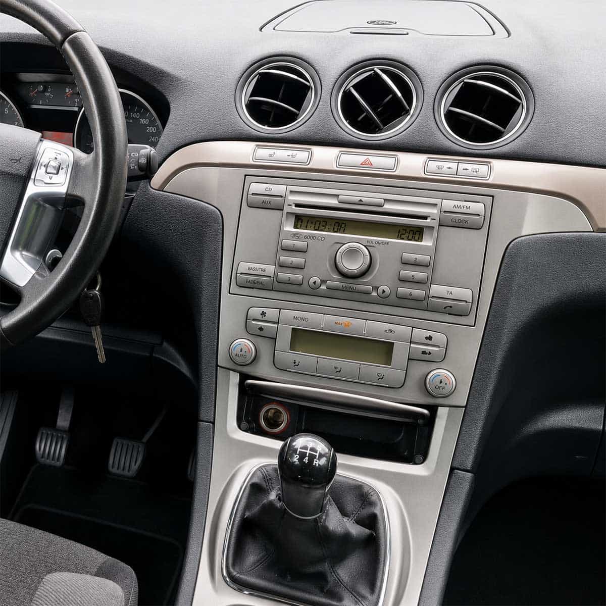 Ford Galaxy MK3 WA6 Radio 5000C 6000CD 2006-2015 mit originaler Mittelkonsole