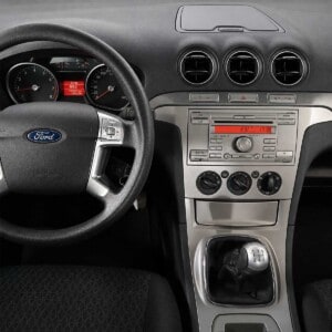 Ford S-Max Radio 5000C 6000CD 6006CD 2006-2014 mit originaler Mittelkonsole