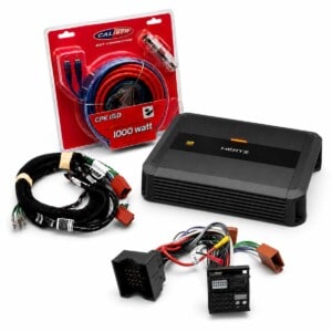 Mercedes A B C Klasse Hertz DP 4.400 Endstufen-Upgrade mit Quadlock T-Kabelsatz und Stromkabelset
