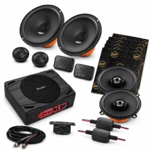 Mercedes A W168 Hertz DSK Lautsprecher + 500 Watt Bass