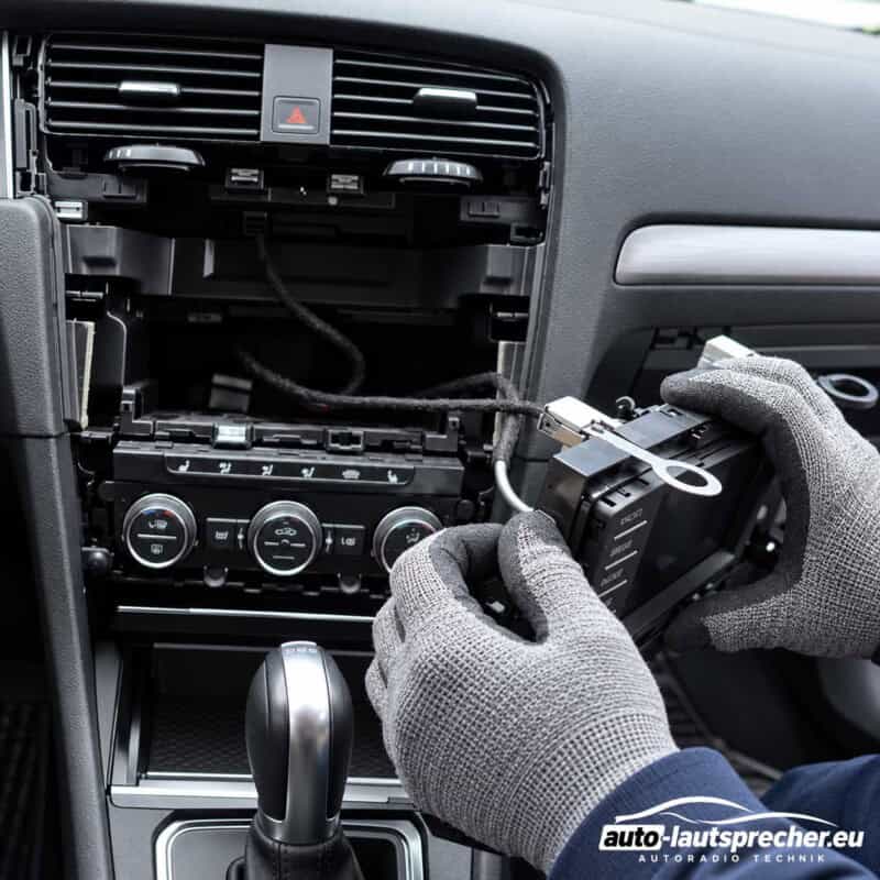 VW Golf VII Radio Discover Pro Main Unit MIB1 Bildschirm entriegelt 1